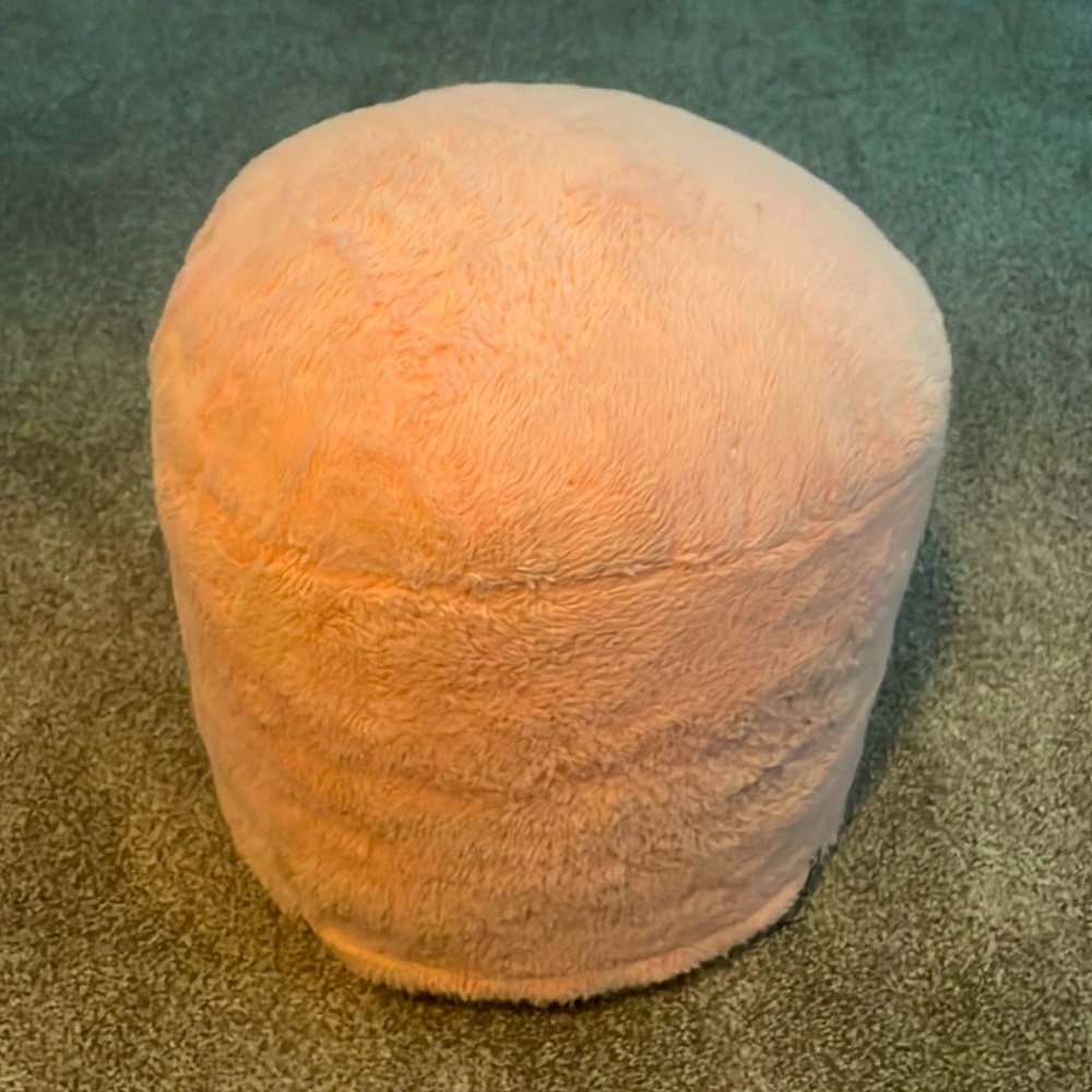 Pink rose bean bag